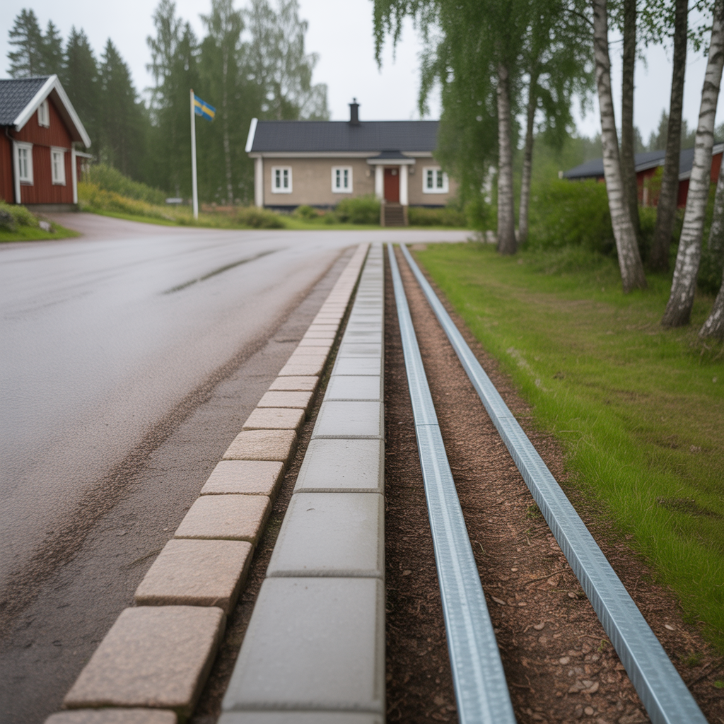 kantstod till marksten jamforelse av betong stal och granit